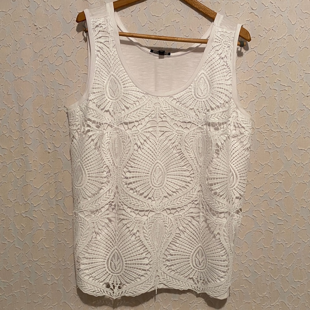 Lane Bryant Crochet Tank